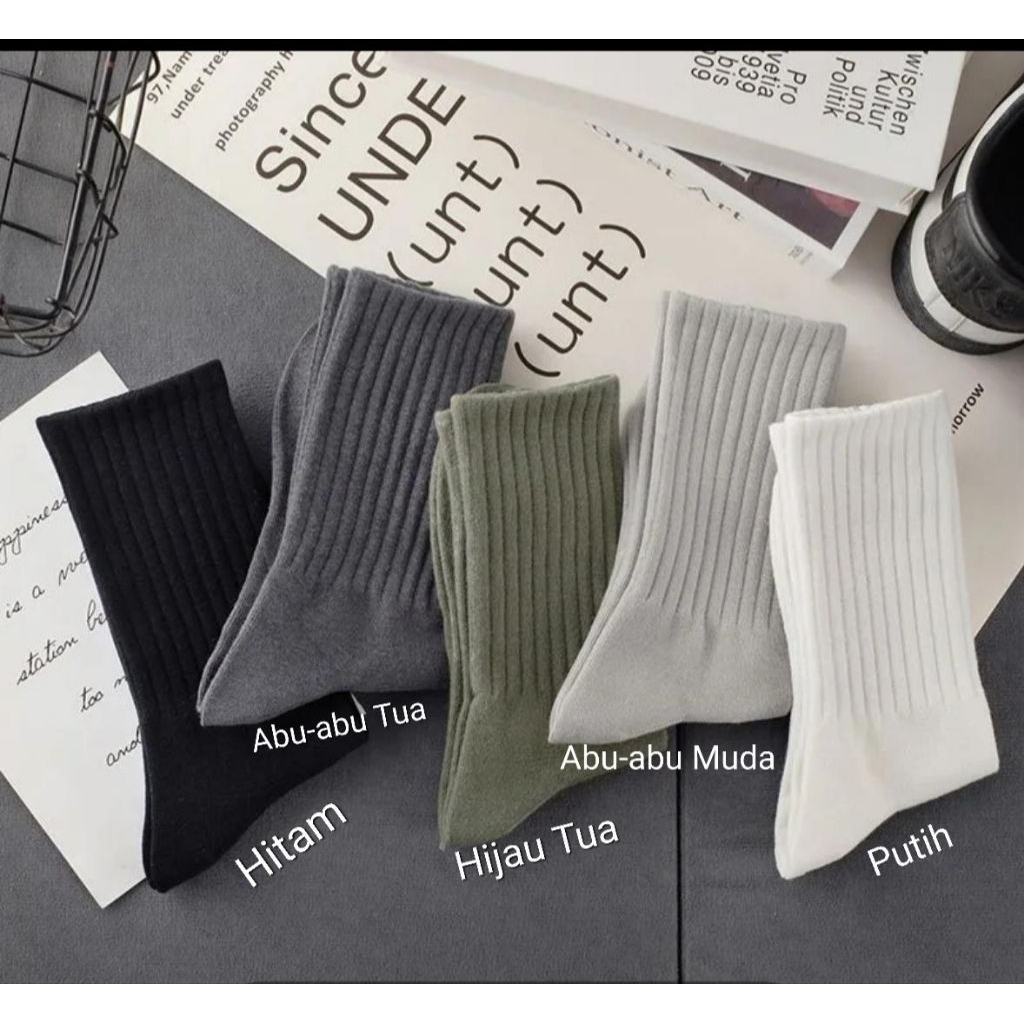 Casual Socks - 5 Warna