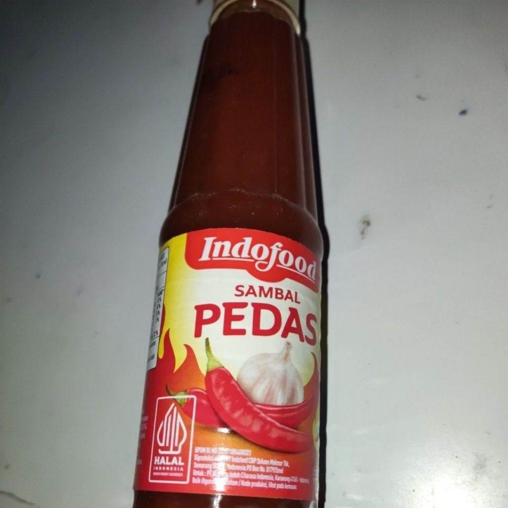 

sambal botol pedas indofood 135 ml