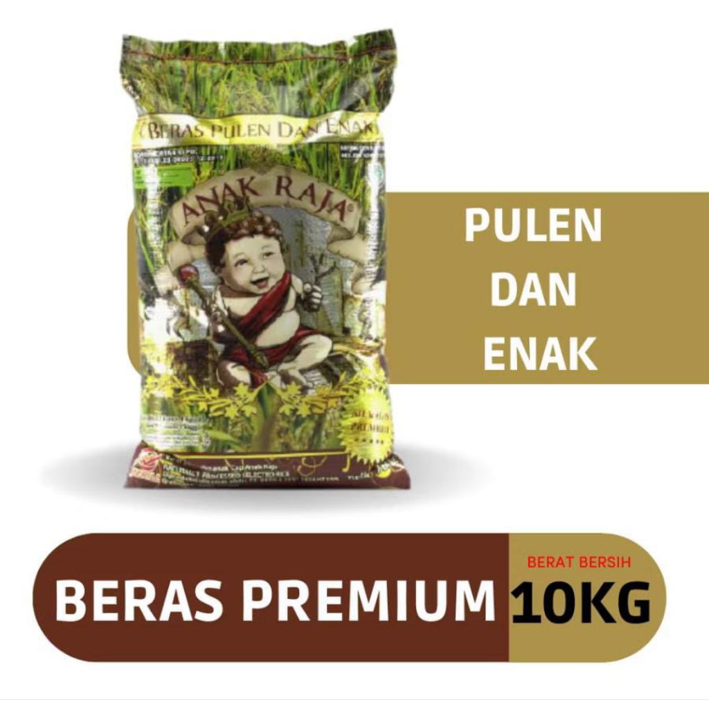 

[ 10 Kilogram ] Beras Anak Raja Beras Kristal Kepala Super Kualitas Terjamin PREMIUM RICE
