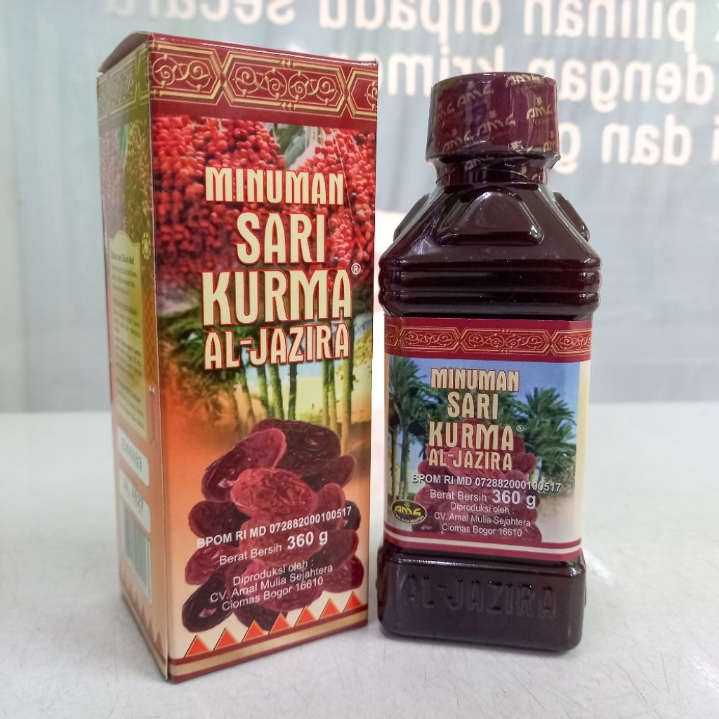 

Sari Kurma Al - Jazira 360gr / Sari Kurma Al-Jazira Original Meningkatkan Trombofit