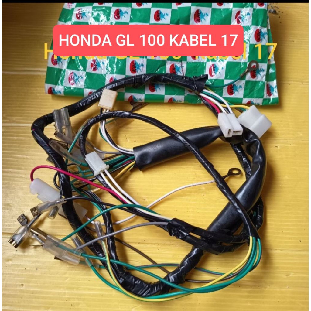 kabel cable body bodi Honda GL 125  GL125  GL100 k CDI  GL k kabel 17