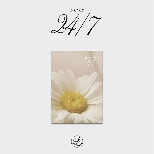 [PO REG] L (KIM MYUNGSOO) 1st EP Album - 24/7 (RISING Ver.)