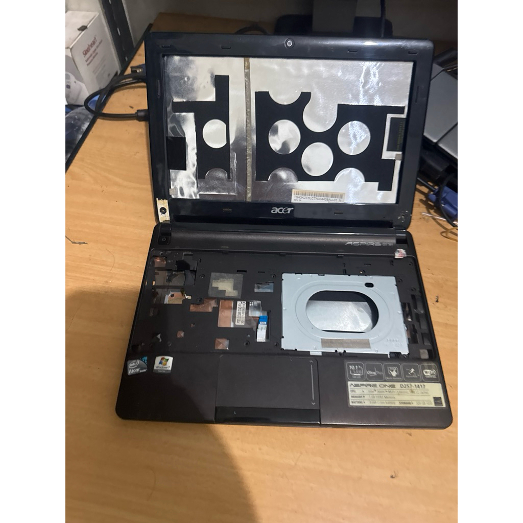 casing notbook acer aspire one  D257 pulset