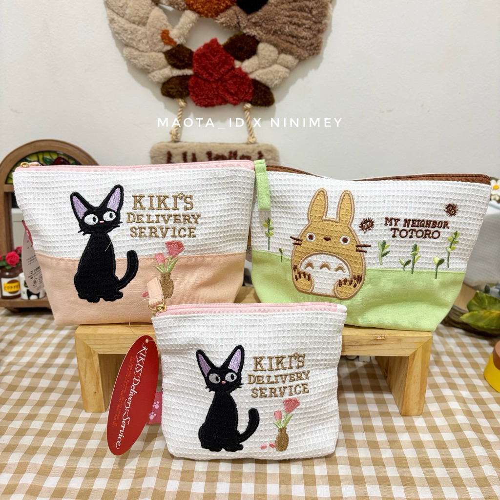 Pouch Jiji Totoro Studio Ghibli / Dompet Jiji Totoro / Mini Pouch Jiji / Pouch Totoro