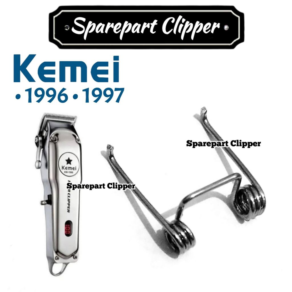 Per Mesin cukur Kemei 1996 1997 Spring Tansion Kemei Sparepart Clipper
