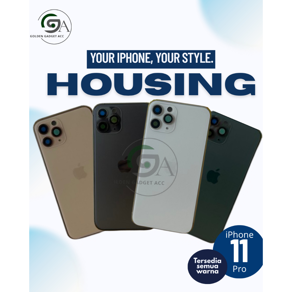 HOUSING IP 11 PRO FULLSET + NEW