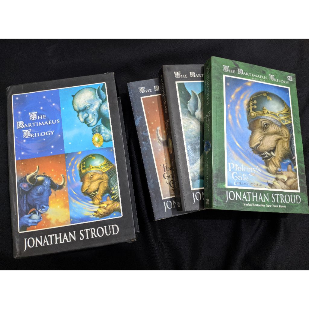 (Preloved) The Bartimaeus Trilogy - Jonathan Stroud