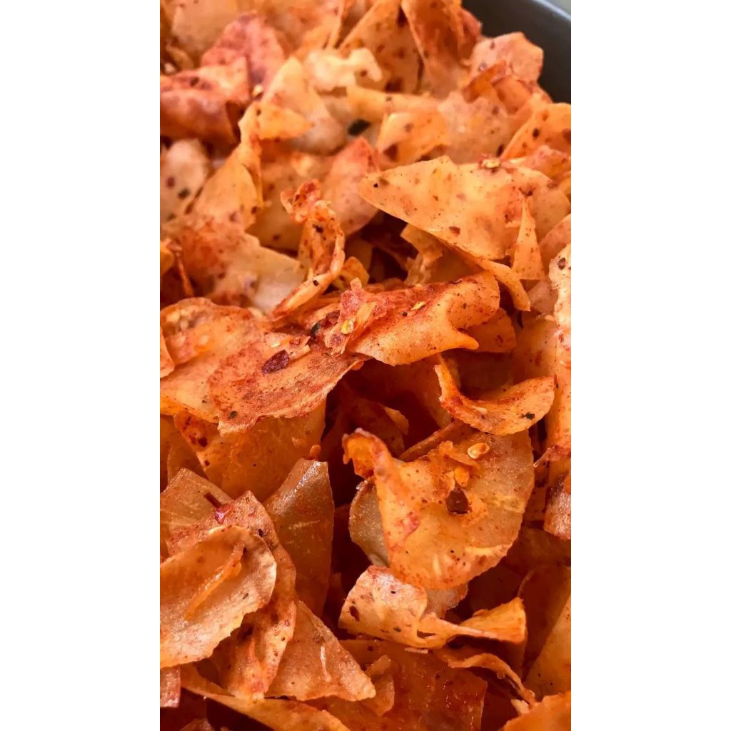 

KRIPSET/PIKSET 250 gram - 1 kg keripik singkong pedas nikmat