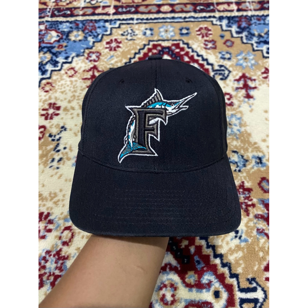 vintage florida marlins hats cap mens