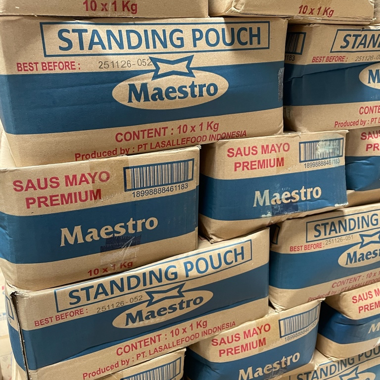 

Mayonaise Saus Mayo Maestro Premium 1Kg (1 Karton)