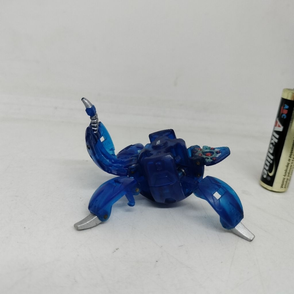 Bakugan Vestroia Aquos Translucent Fencer 790g minus kaki patah Sesuai foto