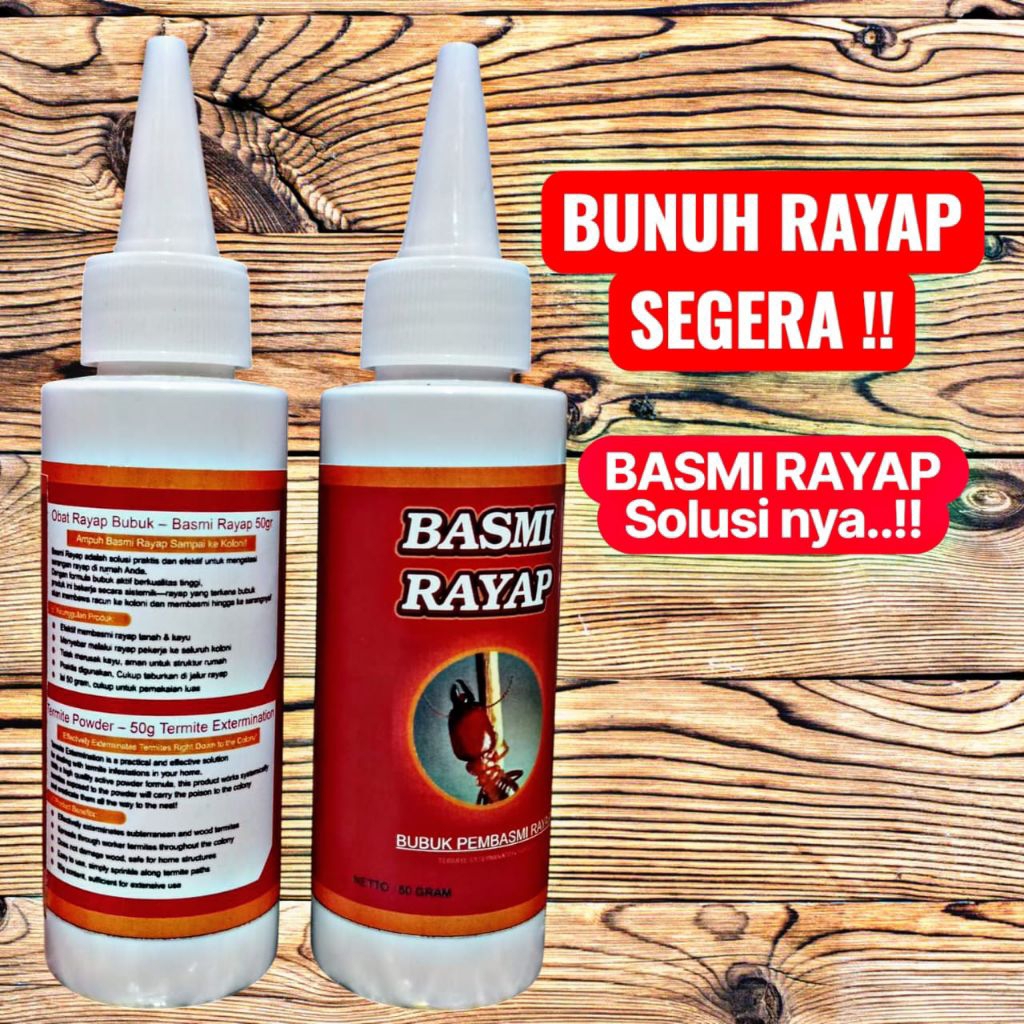 Anti Rayap Pembasmi Rayap Bubuk Ampuh Bunuh Rayap Sampai Ke Sarang Rayap Koloni