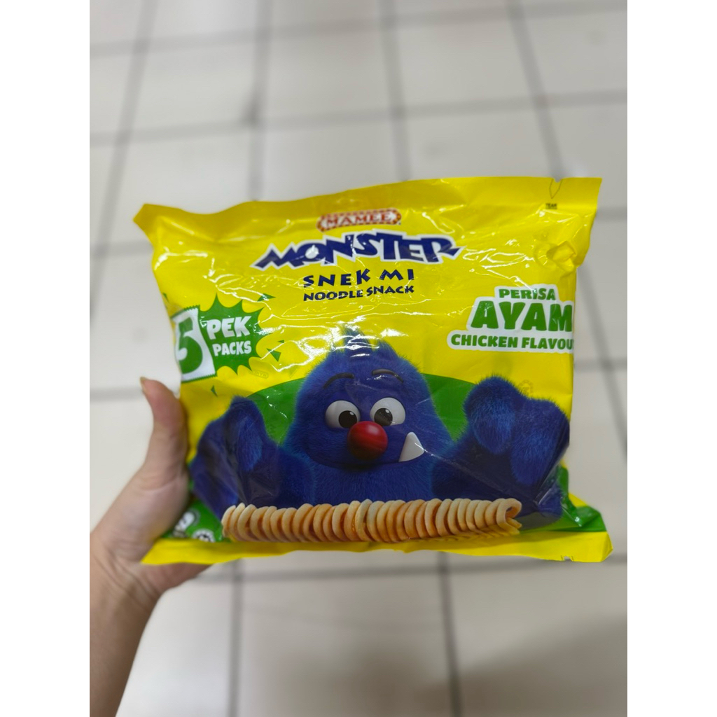 

mamee monster isi 5 pack 125gr