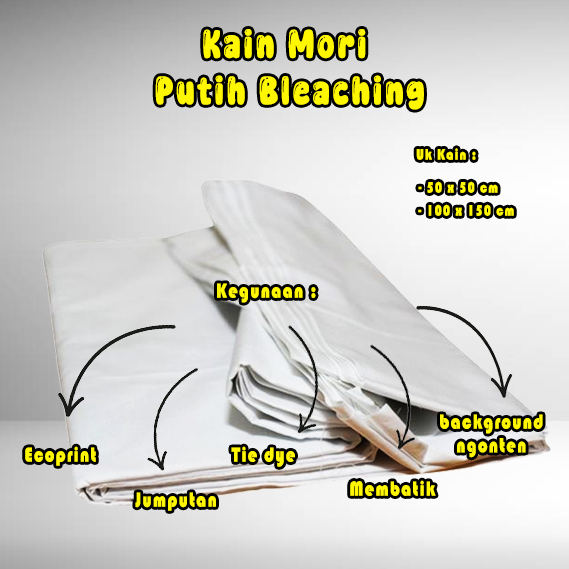 Kain Mori Ecoprint, Kain Prima Batik Jumputan Terlengkap