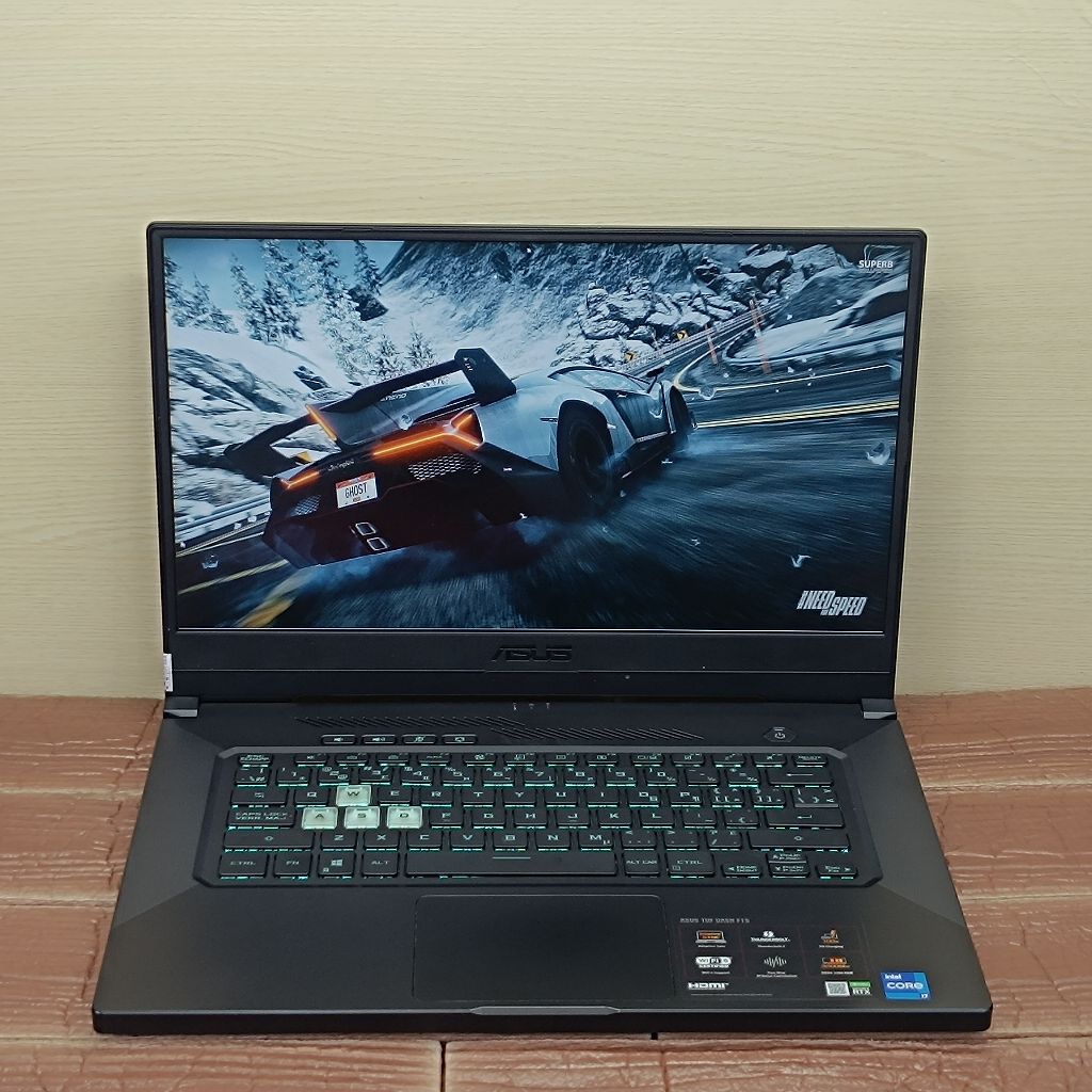 Laptop ASUS TUF DASH F15 FX516PE Intel Core i7-11370H RAM 16GB SSD 1TB RTX 3050 Ti GEN11
