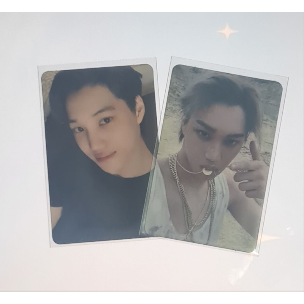 Photocard EXO Official Kai Tempo set