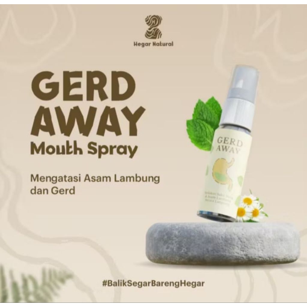 ( Terlaris ) Gerd Away Mouth Spray Obat Herbal Atasi Asam Lambung, Magh dan Gerd Terbaik