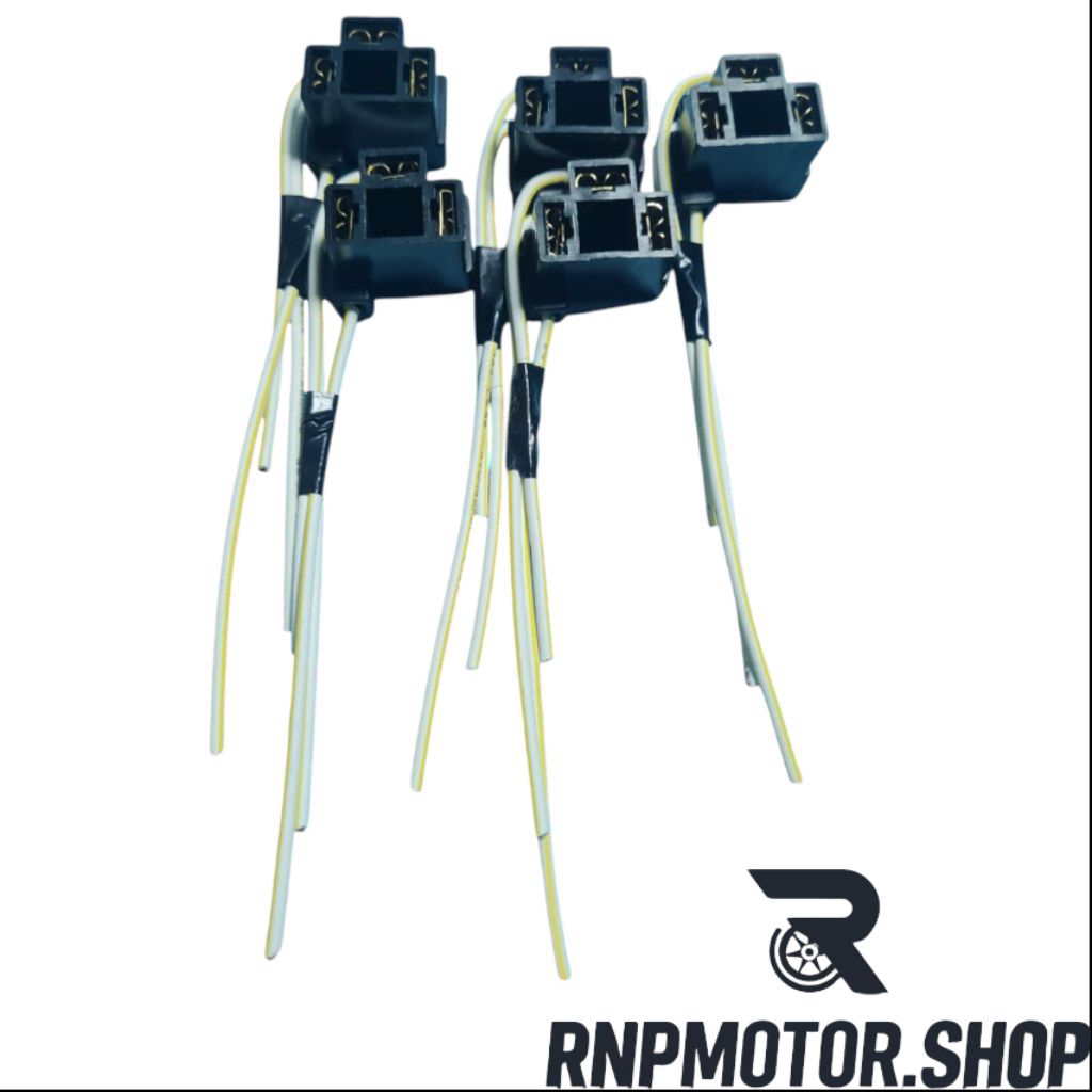 Socket Lampu H4 Motor Mobil Soket Seal Beam H4 Soket Lampu Depan Motor Mobil Soket Lampu Halogen H4 