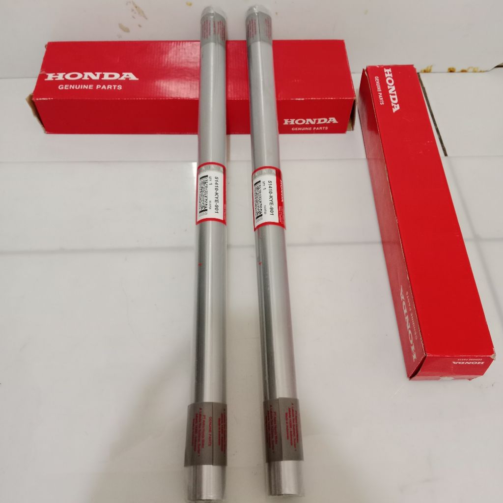 Sepasang As shock depan only Megapro new Verza 150 Megapro primus KYE original