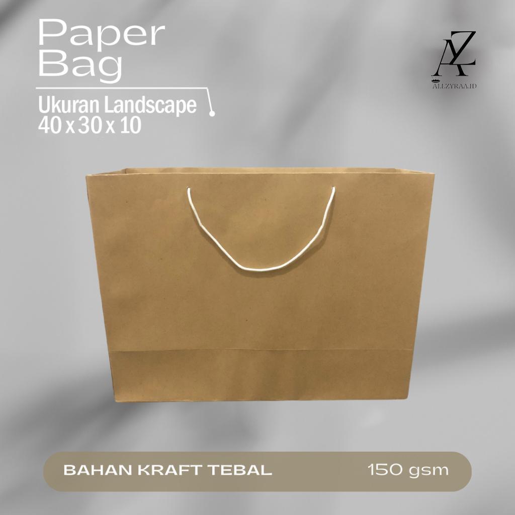 

Paper bag 40x30x10 landscape tebal 150gsm tas kado