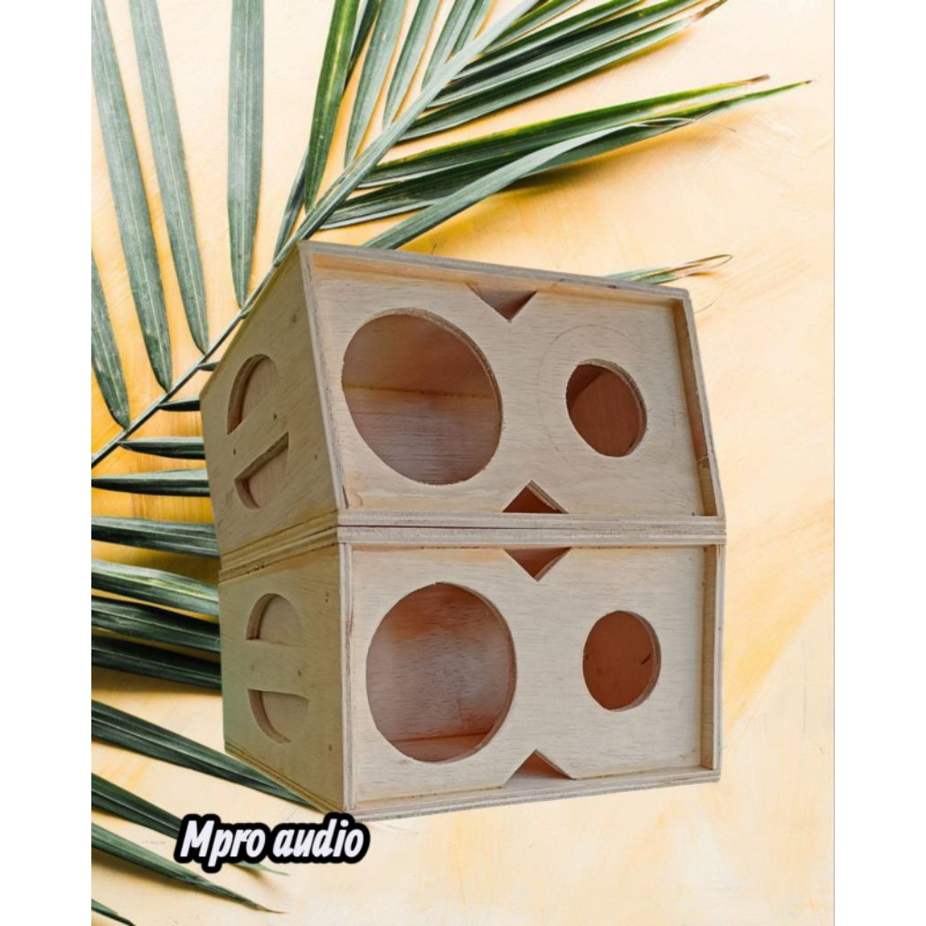 Box Speaker Line array 4 inch single tweeter bulat