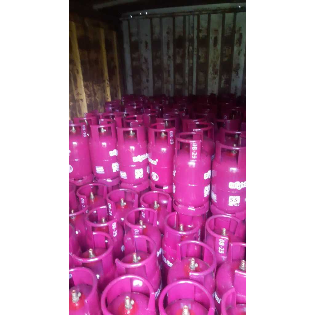 Bright Gas 5.5kg & 12kg Pink Tabung Kosong Asli Pertamina Bisa Cod Langsung Dikirim