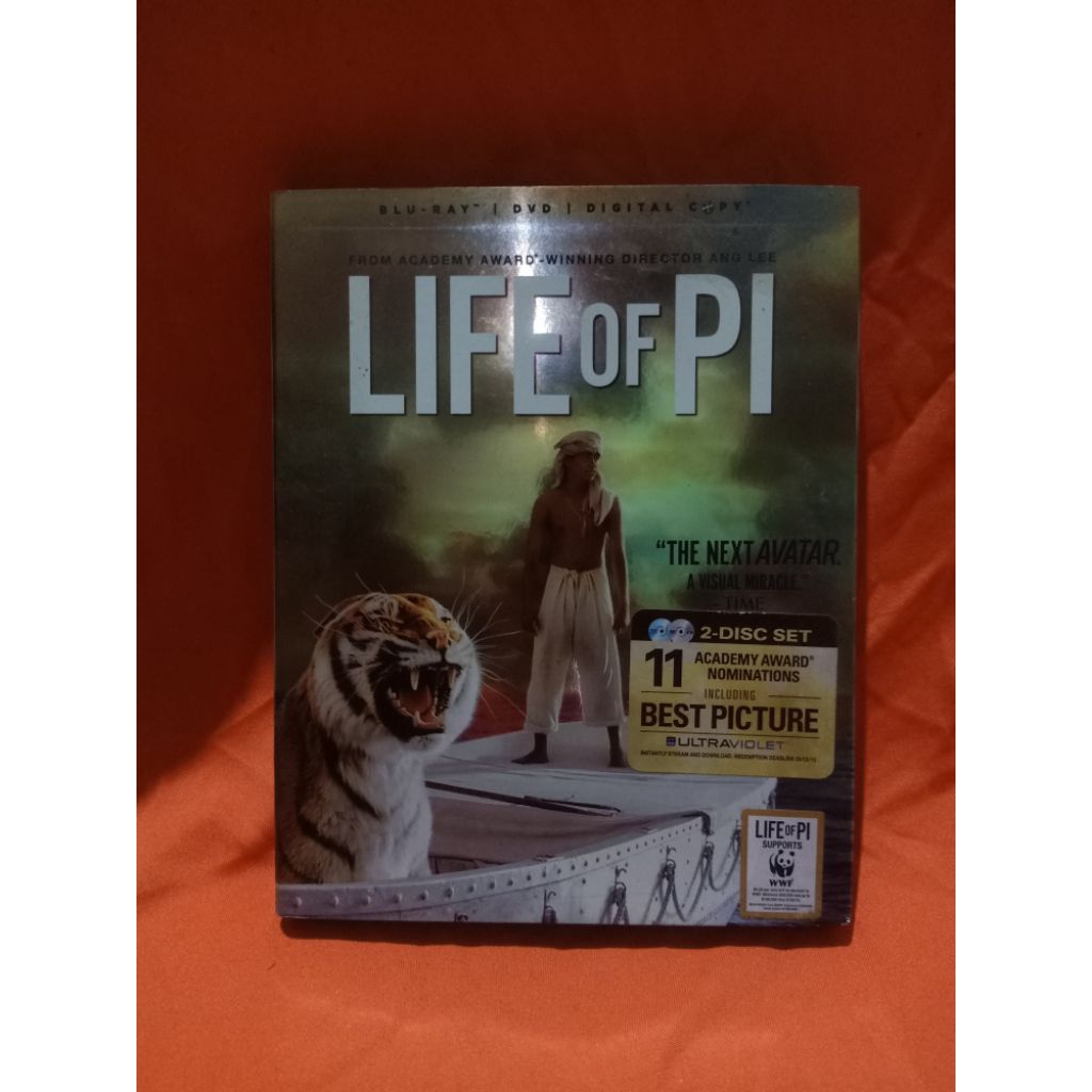 Bluray Original Impor Life Of Pi (Bekas) Bluray Disc BD Blu-Ray