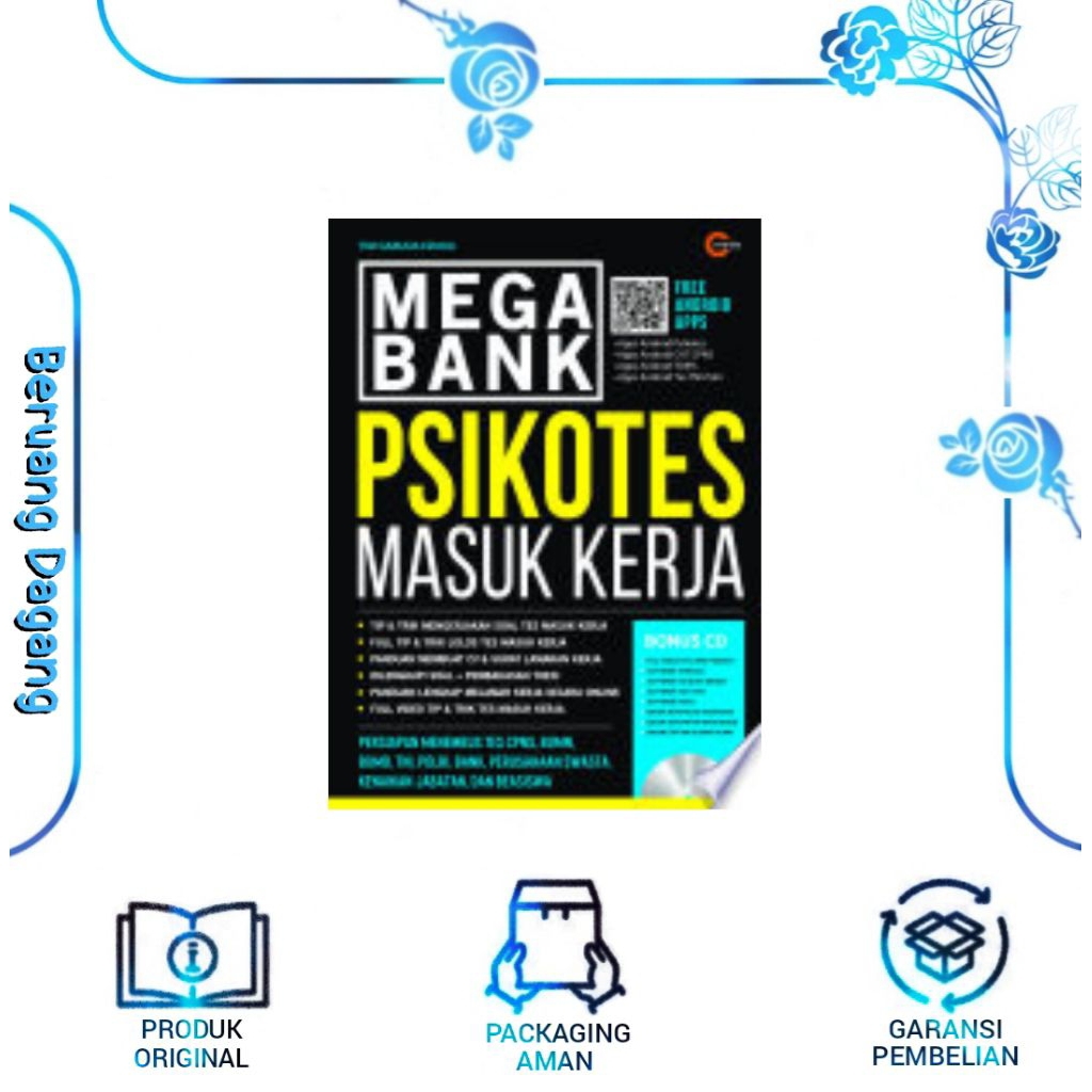 Buku MEGA BANK PSIKOTES MASUK KERJA