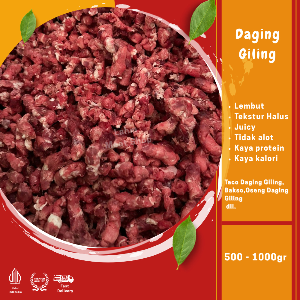

DAGING GILING SAPI / DAGING SAPI CINCANG 1 KG SUPER