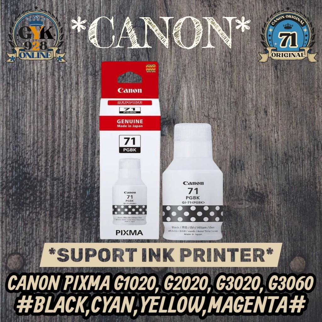 Tinta CANON 71 BLACK / Tinta Printer Canon