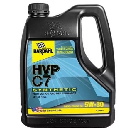 BARDAHL HVP C7 5W30 4L/Oli Mesin Diesel BARDAHL HVP C7 5W30/5W-30/5-W30 Api Ci4/SL 4L/4 L