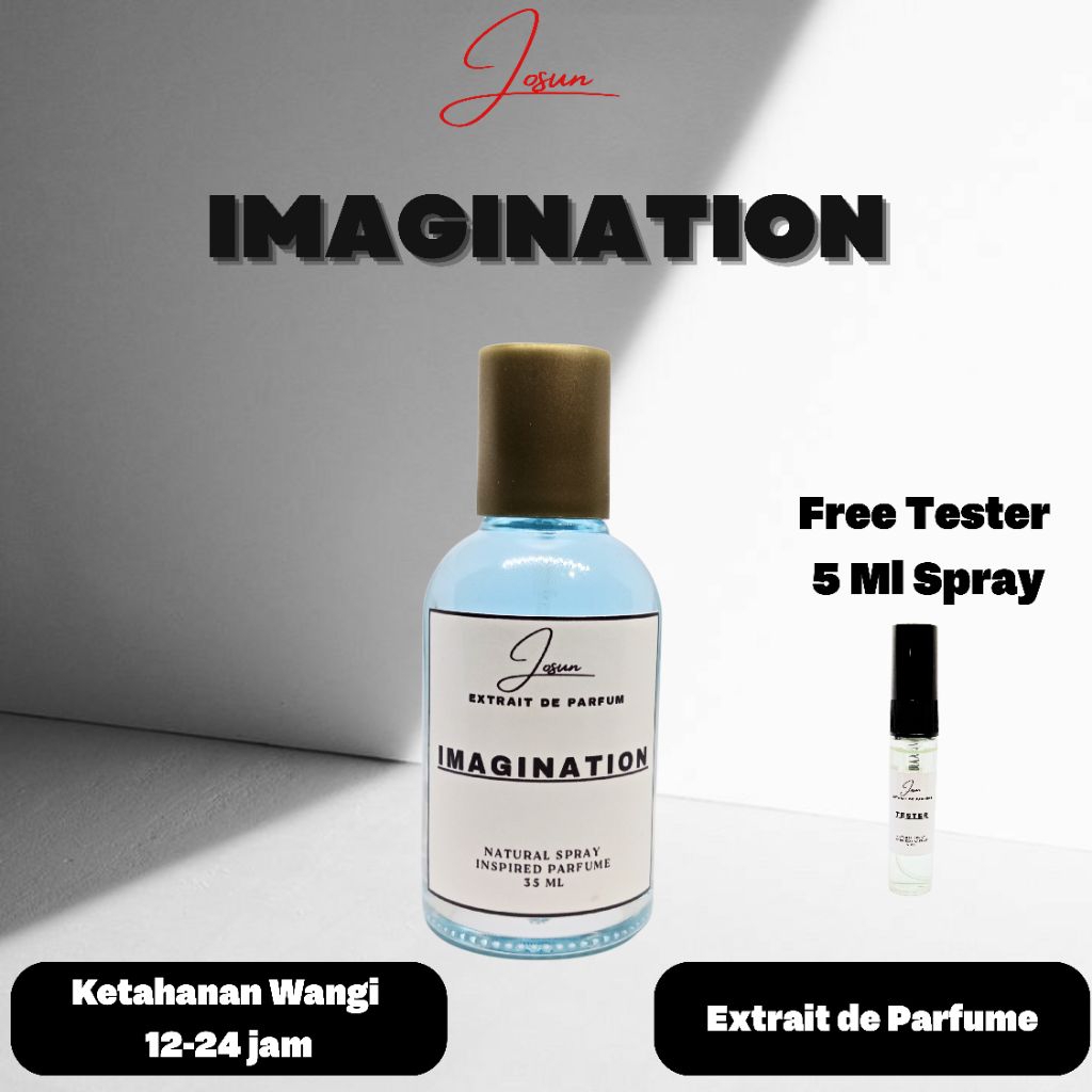 Josun - Parfum Pria Imagination Extrait de Parfume Aroma Citrus Fresh Spicy