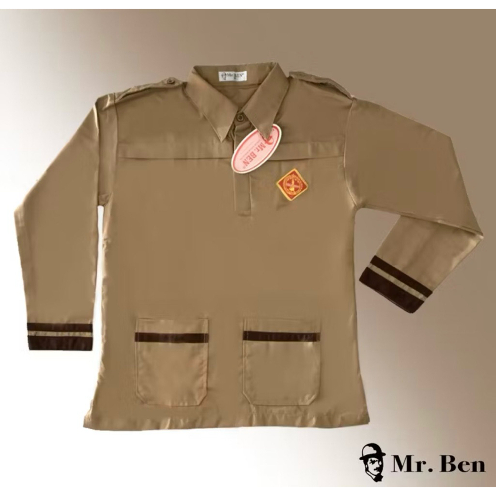 Baju pramuka siaga merk Mr. Ben