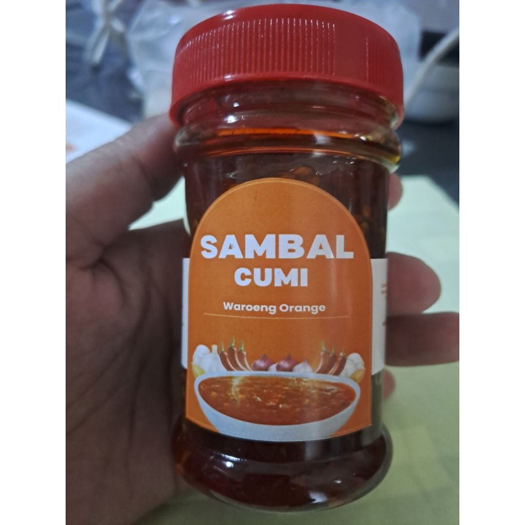 

Paket sambel teri dan cumi orange