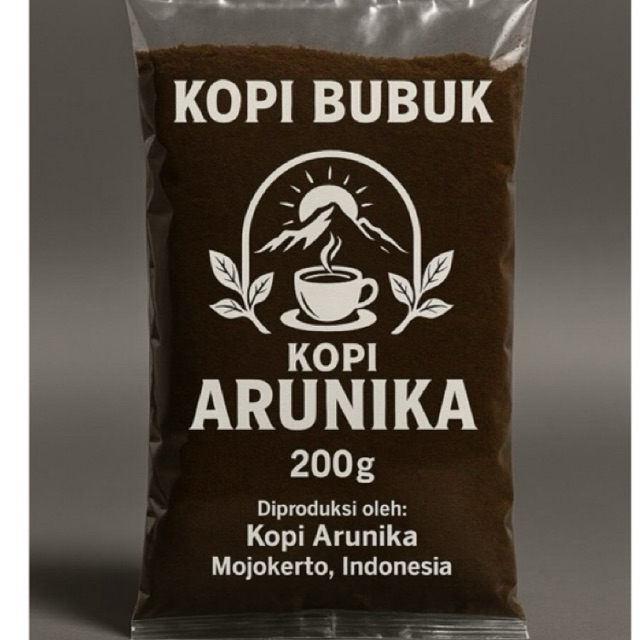 

KOPI BUBUK ARUNIKA KHAS MOJOKERTO 200g