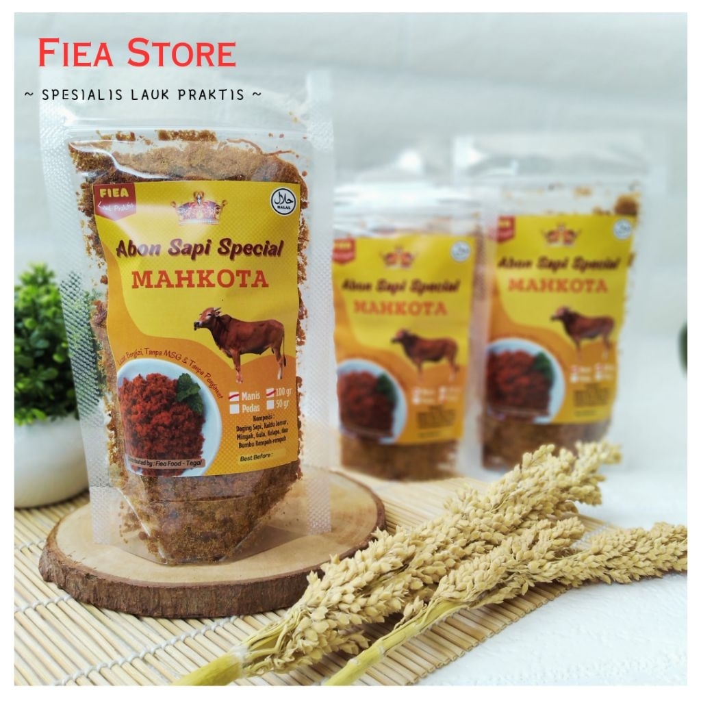 

ABON SAPI SPESIAL (PROMO) 100 GRAM / Abon Sapi Spesial Tanpa Pengawet,