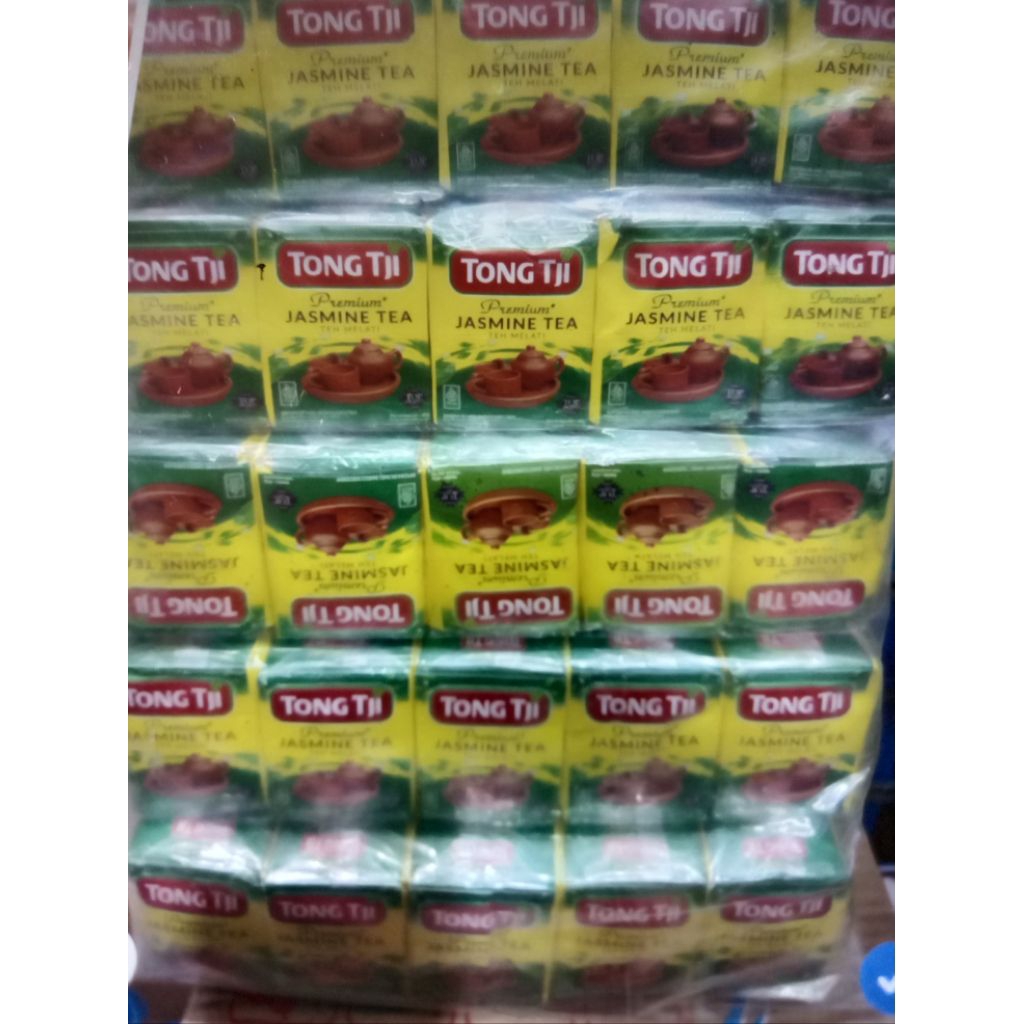 

Teh Tong Tji Premium Jasmine Tea 1 Bal Isi 10 Slop (100 Bungkus @ 40g) Grosir
