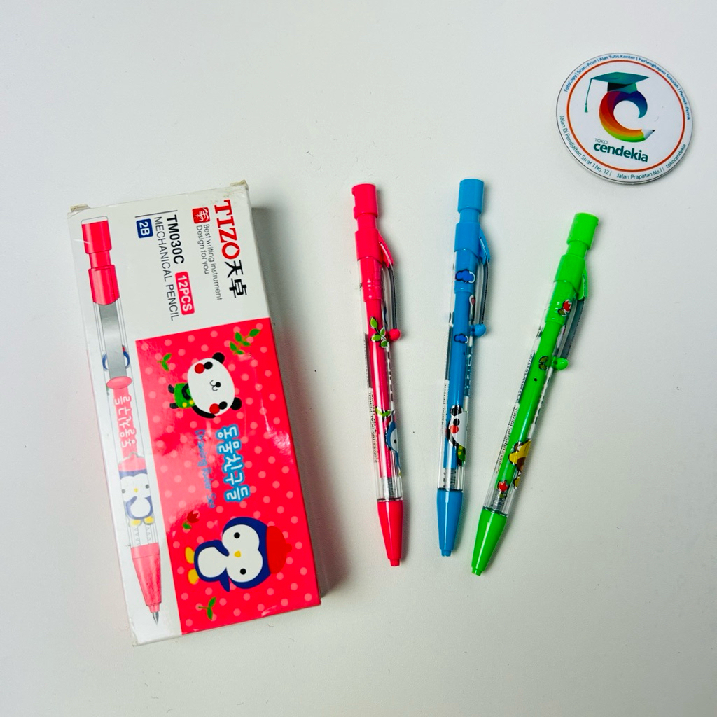 

Pensil Mekanik Mechanical Pencil 2.0 Lucu untuk Anak TIZO TM030C