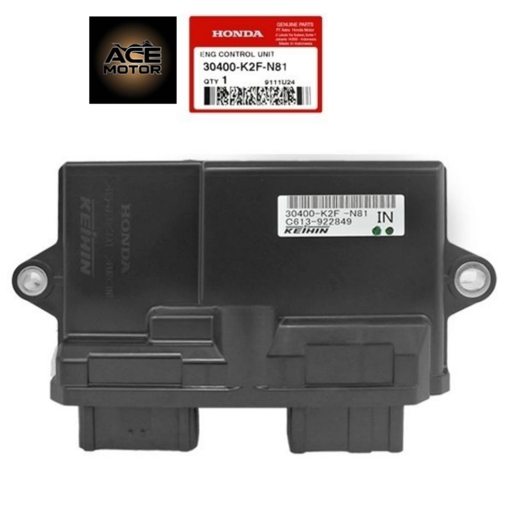 ECU ECM Scoopy K2F 2020-2024 NON ISS 30400 K2F N81 ORIGINAL AHM