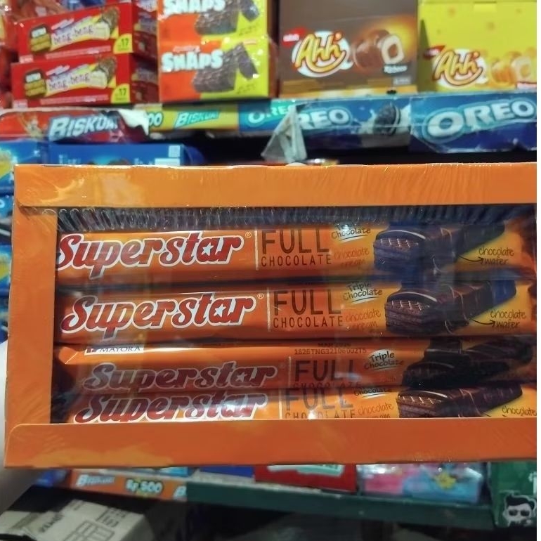 

Superstar Triple Chocolate (isi 20 + 1)