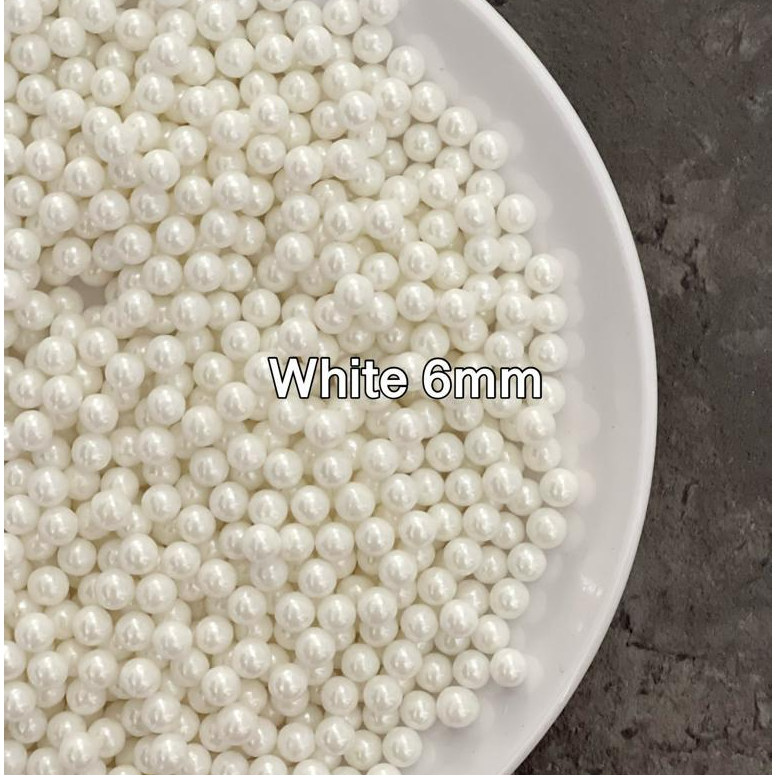 

Sprinkle White 6mm Kemasan 10gr