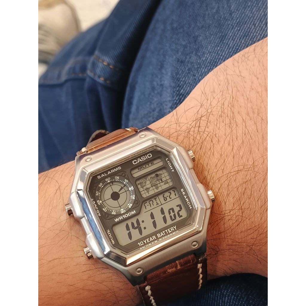 Casing stainless casio AE 1200