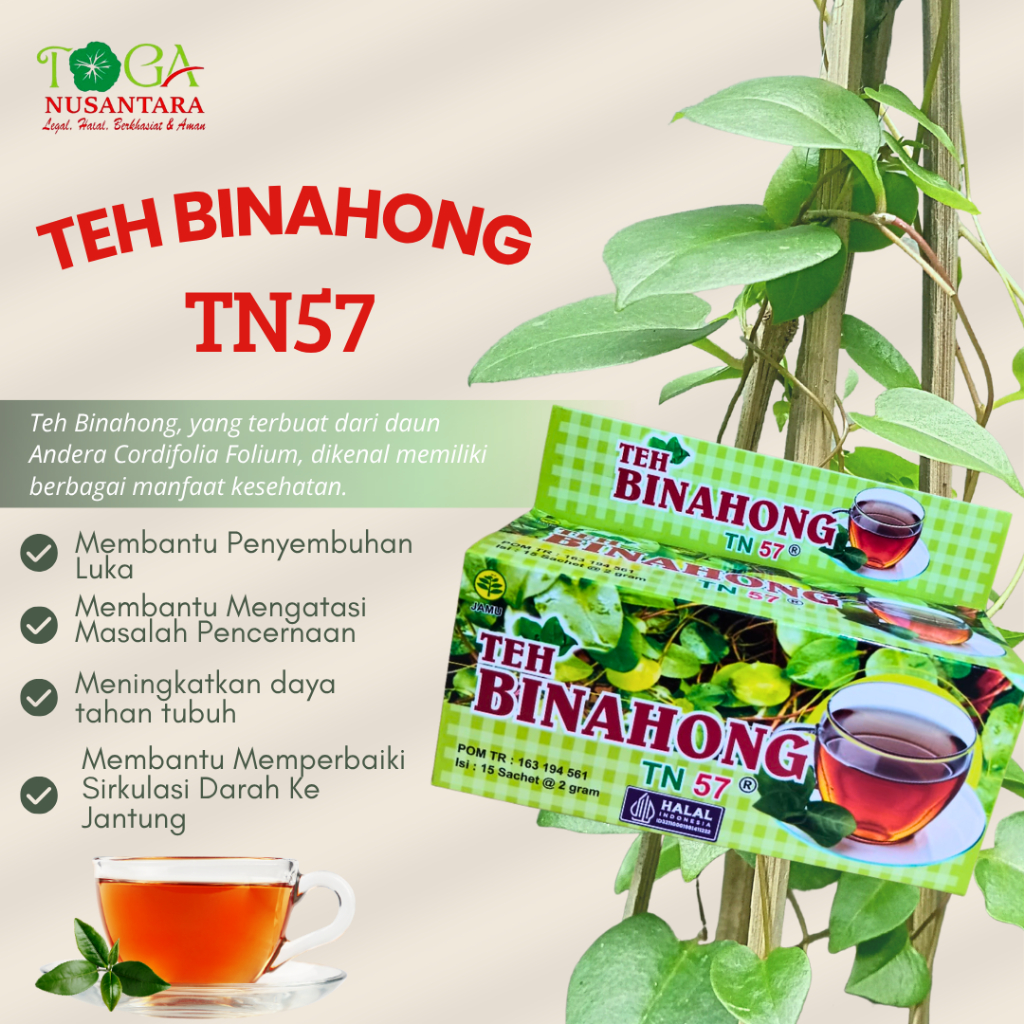 

Teh Binahong / memelihara kesehatan tubuh
