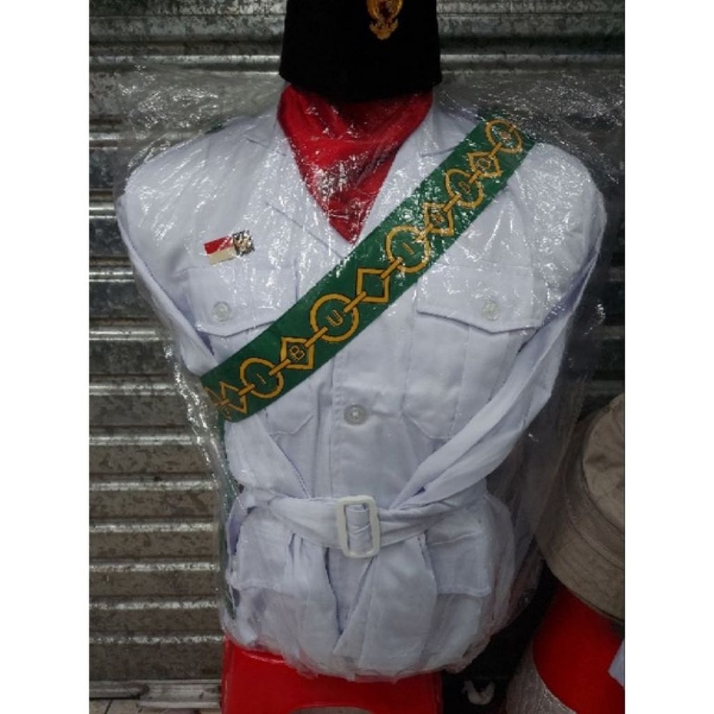 seragam pdu paskibra cowok lengkap
