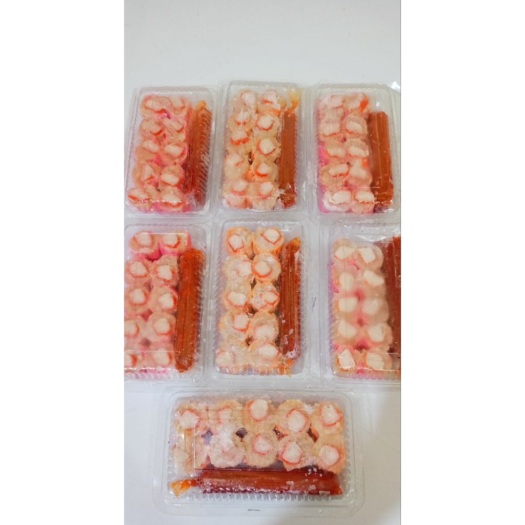 

Dimsum (ayam)kepiting ekonomis Frozen isi 10