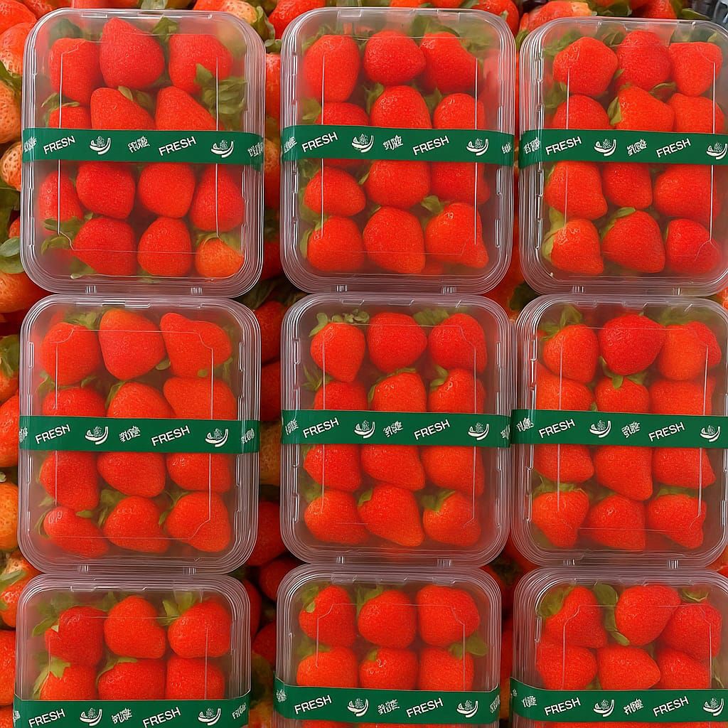 

strawberry fresh 500gr (khusus pulau jawa) luar pulau jawa tidak bisa kirim