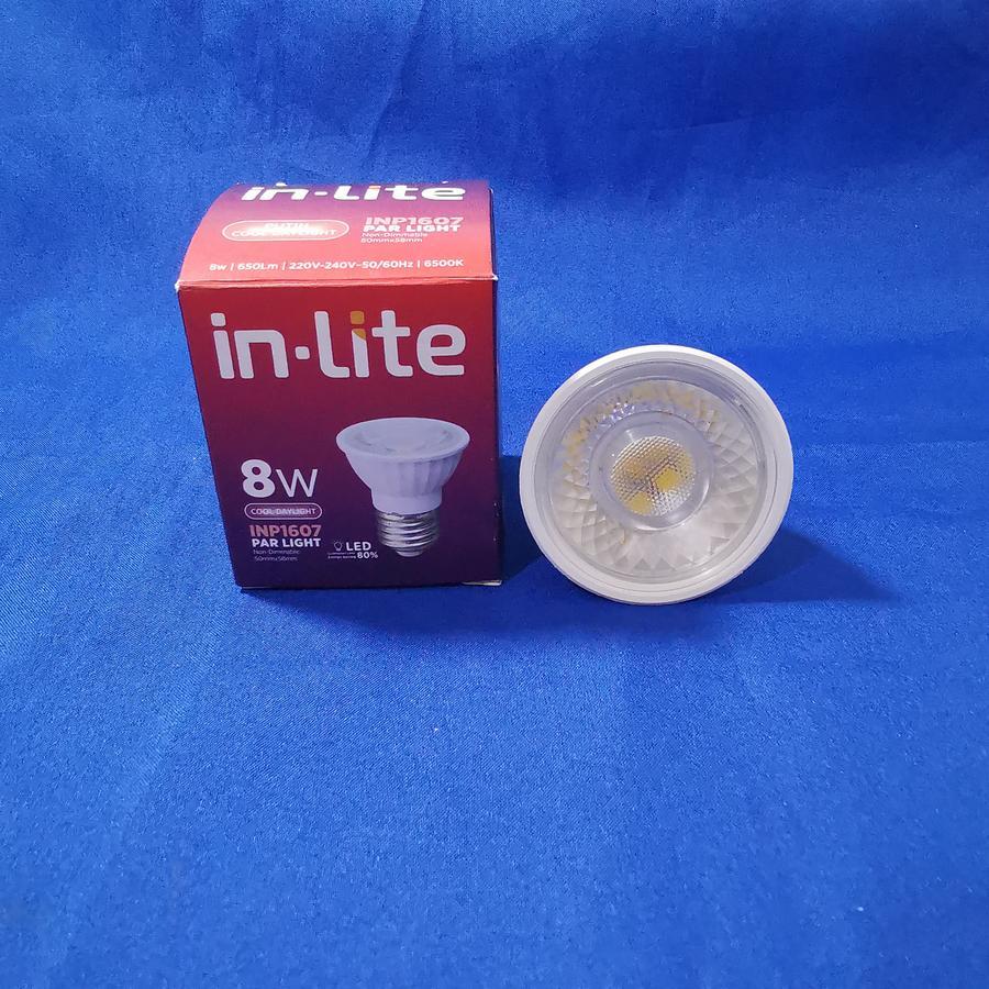 Lampu LED 8W Watt E27 Sorot Par SPOTLIGHT COB INP1607 Inlite