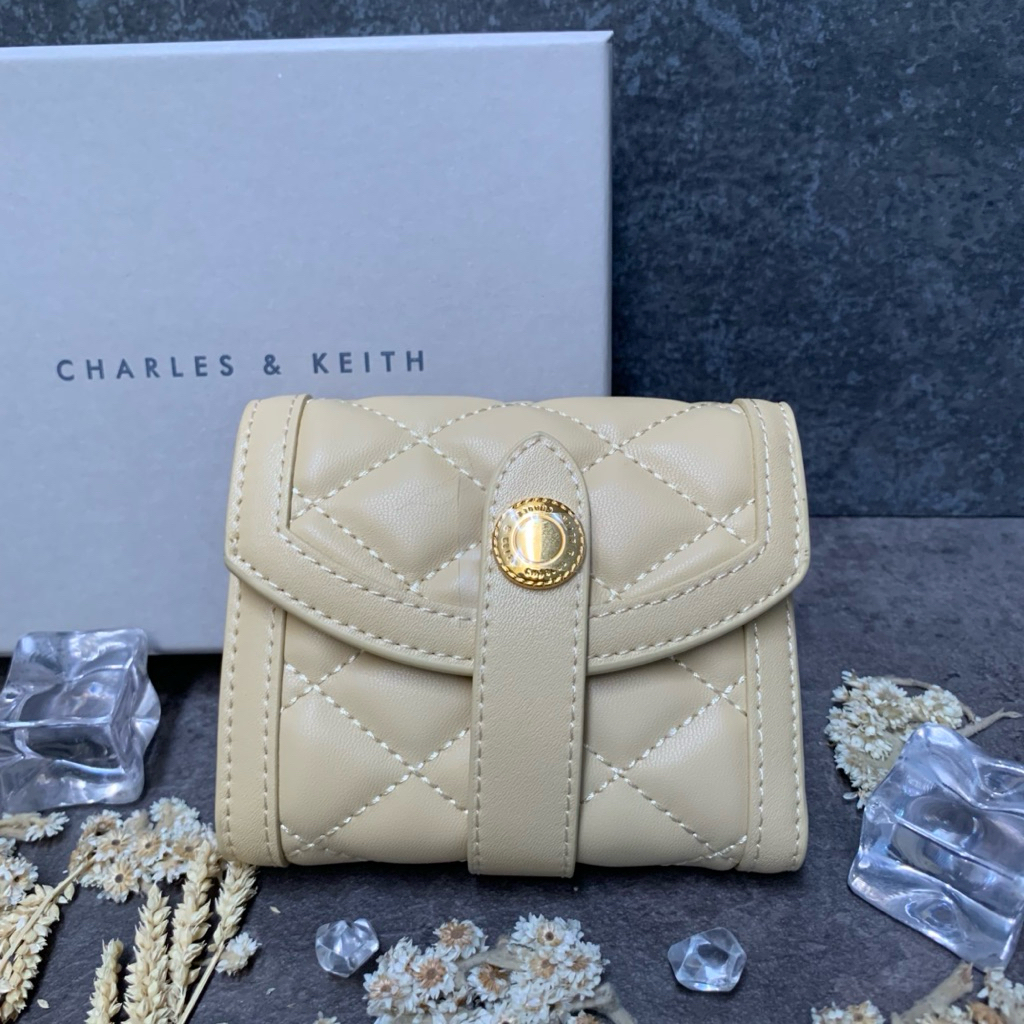 READY DOMPET WANITA CK ORIGINAL SALE WALLET PENDEK LIPAT