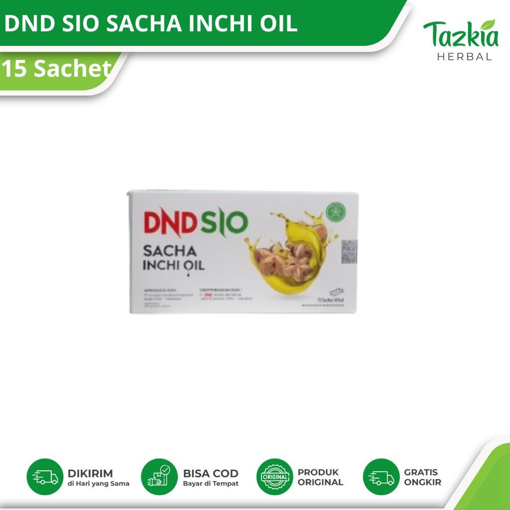DND Sacha Inchi Oil - Minyak Sacha Inchi - Mengandung Lebih Banyak Omega 3 dan Antioksidan