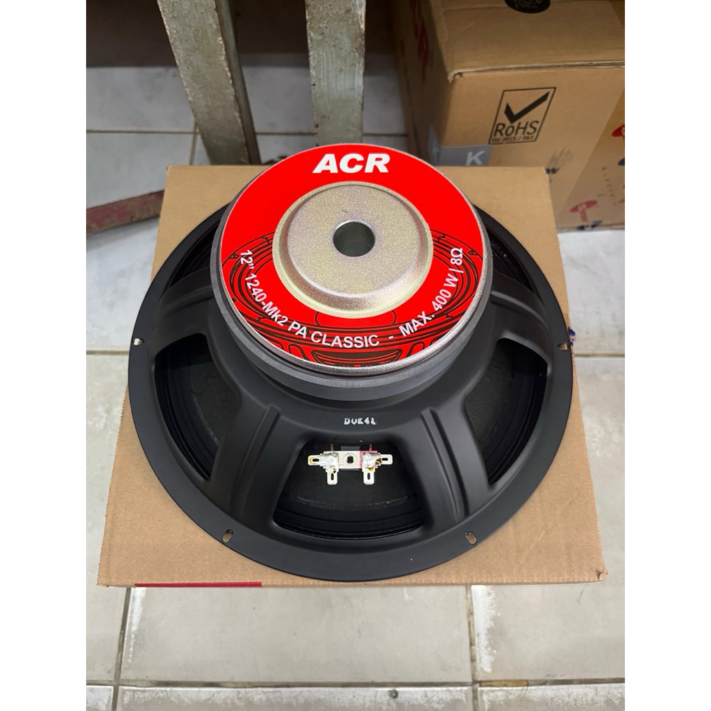 Speaker Komponen ACR 1240 MK II / ACR1240 PA Classic Full Range 12Inc 500 Watt